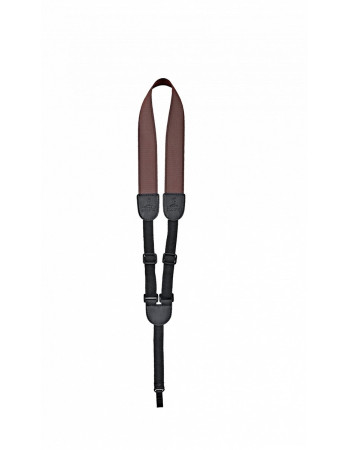 Ortega OUSHK-BR Nylon Ukulele Strap with Support Hook - Brown