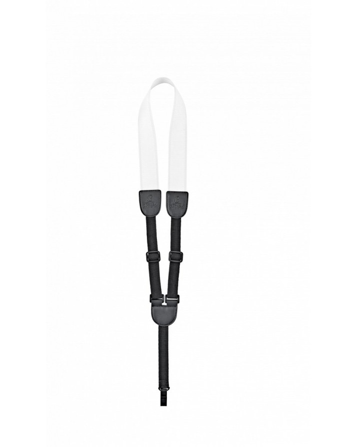 Ortega OUSHK-WH Nylon Ukulele Strap with Support Hook - White