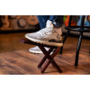 Ortega OWFS-1WR Foot-Stool - Wine Red