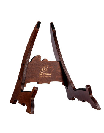 Ortega OWGS-1 Wood-Guitar-Stand - Dark Brown