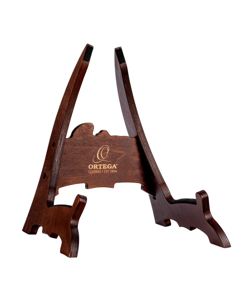 Ortega OWGS-1 Wood-Guitar-Stand - Dark Brown