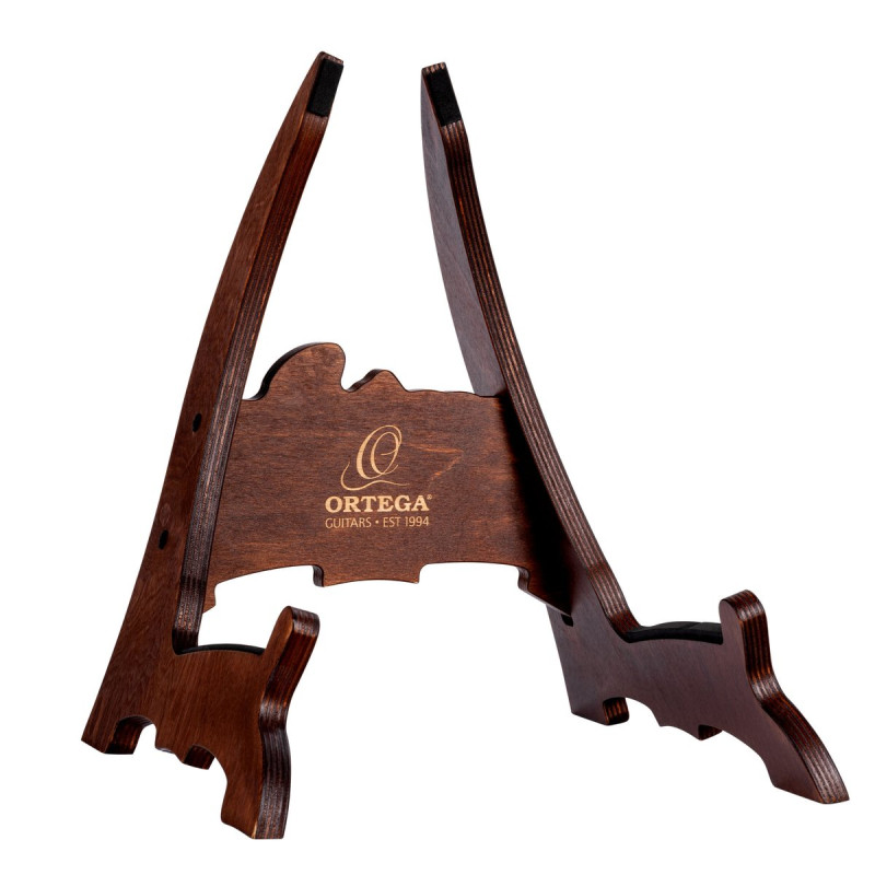 Ortega OWGS-1 Wood-Guitar-Stand - Dark Brown