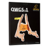 Ortega OWGS-1 Wood-Guitar-Stand - Dark Brown