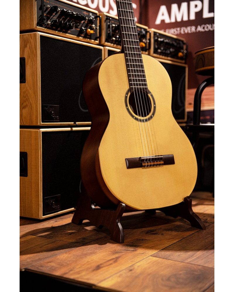 Ortega OWGS-1 Wood-Guitar-Stand - Dark Brown