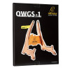 Ortega OWGS-1 Wood-Guitar-Stand - Dark Brown