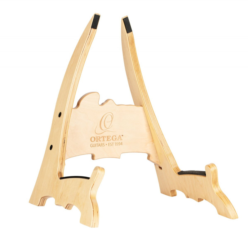 Ortega OWGS-2 Wood-Guitar-Stand - Natural Bright