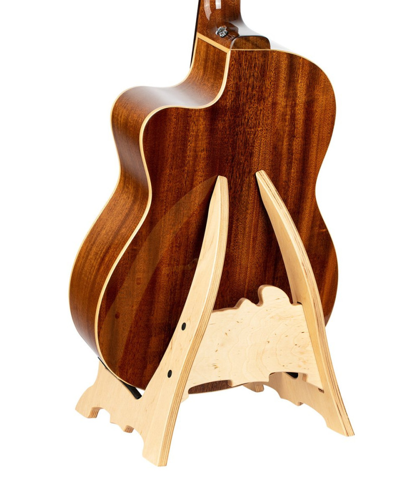 Ortega OWGS-2 Wood-Guitar-Stand - Natural Bright
