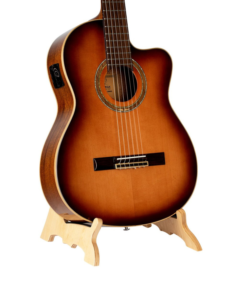 Ortega OWGS-2 Wood-Guitar-Stand - Natural Bright