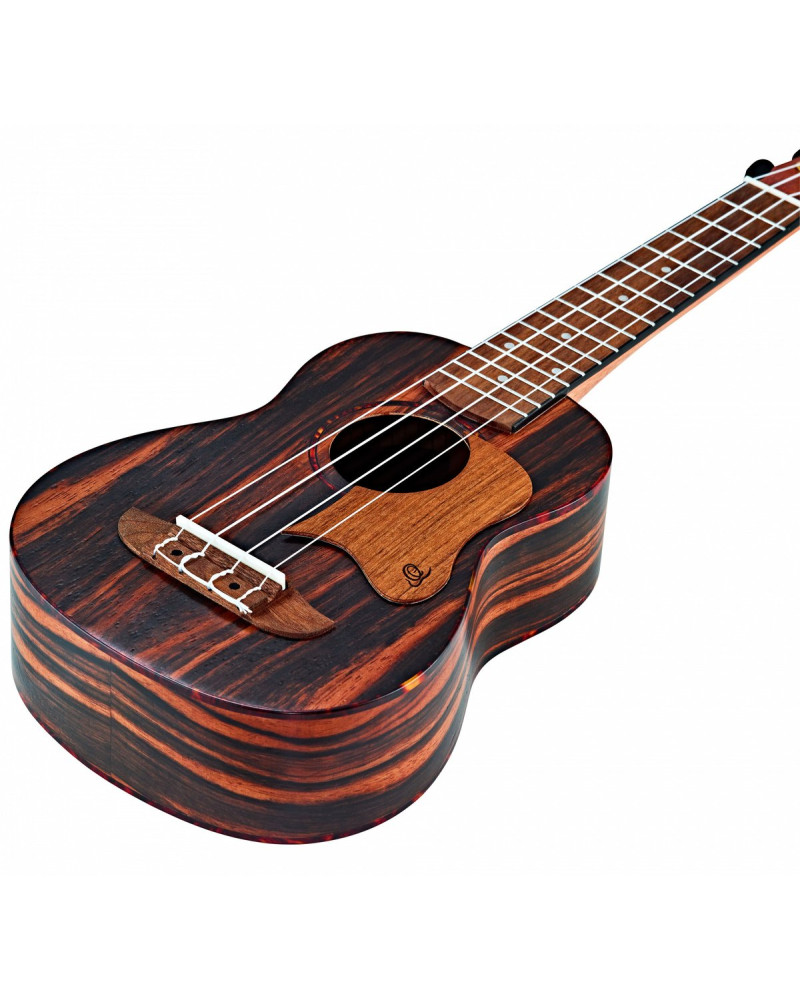 Ortega OWPSC-WN Soprano/Concert-Ukulele-Pickguard - Walnut