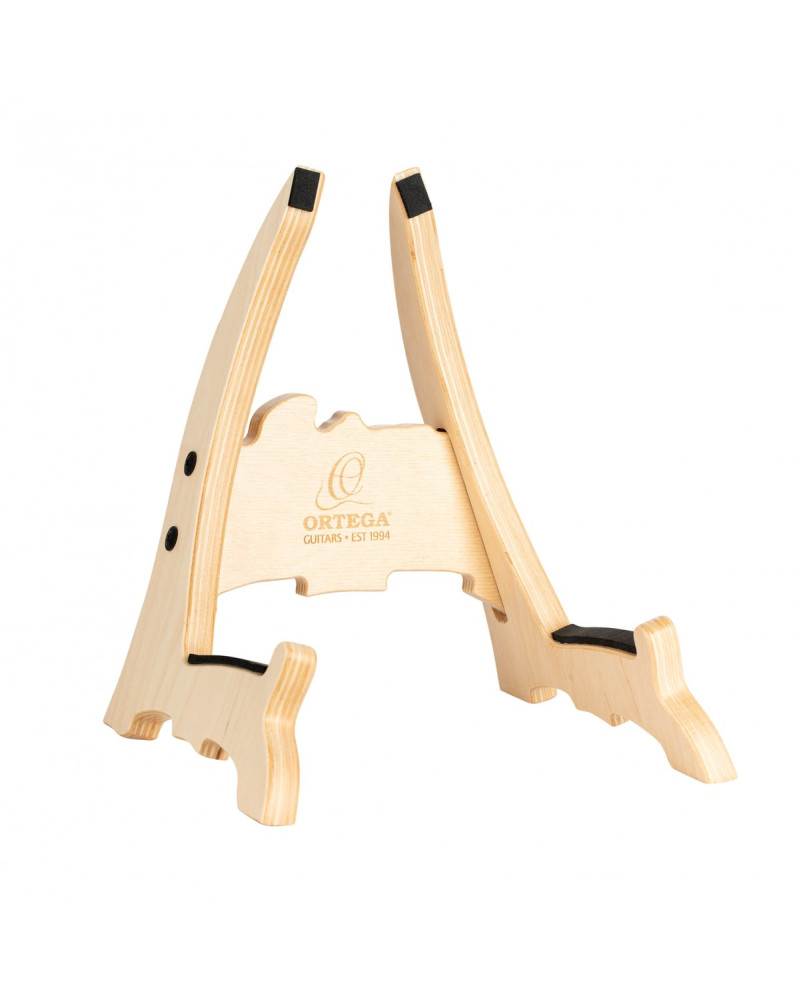 Ortega OWUS-2 Wood-Ukulele-Stand - Natural Bright