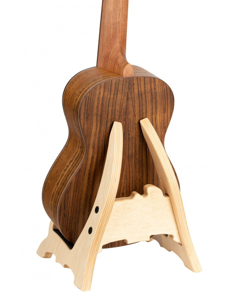 Ortega OWUS-2 Wood-Ukulele-Stand - Natural Bright