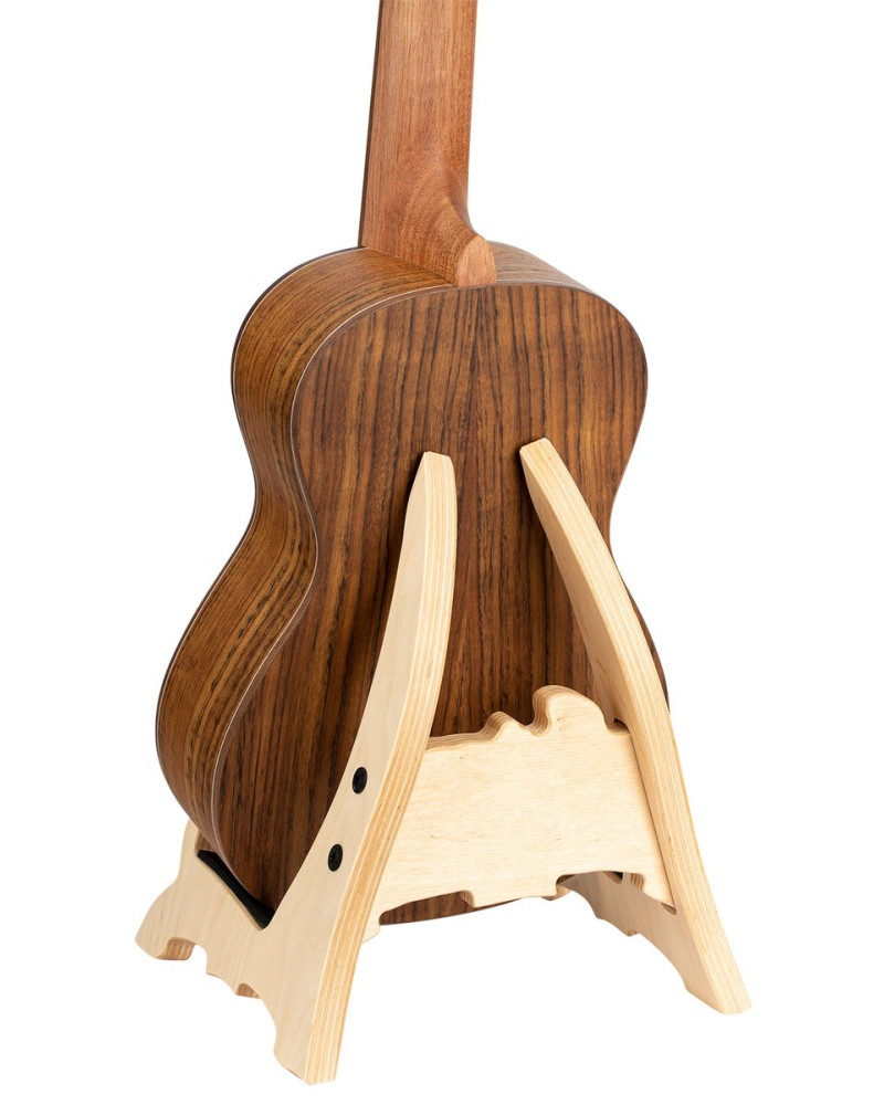 Ortega OWUS-2 Wood-Ukulele-Stand - Natural Bright