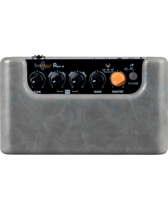 Ortega PTWO-E Amplification Series Bluetooth Pocket Electric Guitar Amplifier with Built-In Effects - 12-Watt