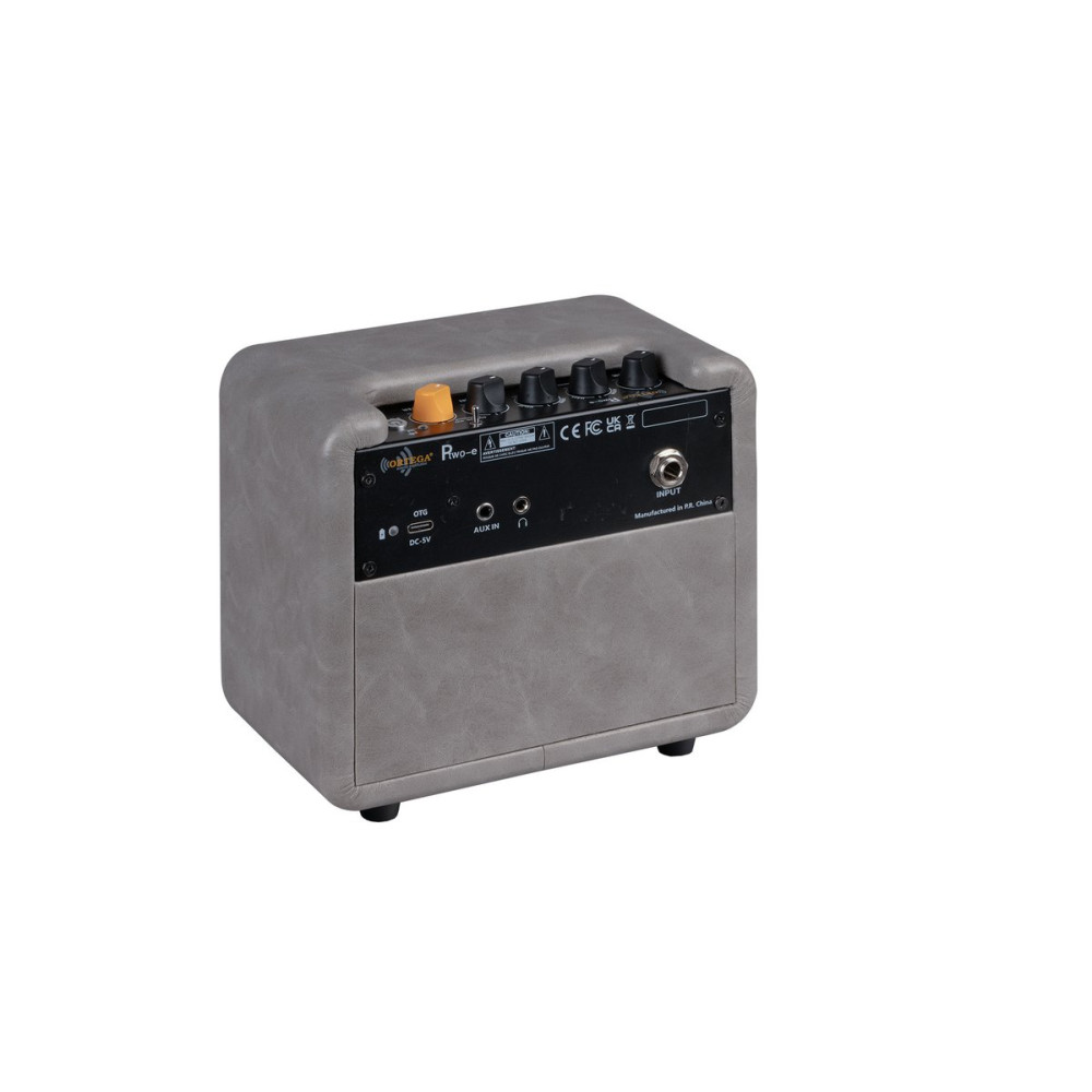 Ortega PTWO-E Amplification Series Bluetooth Pocket Electric Guitar Amplifier with Built-In Effects - 12-Watt