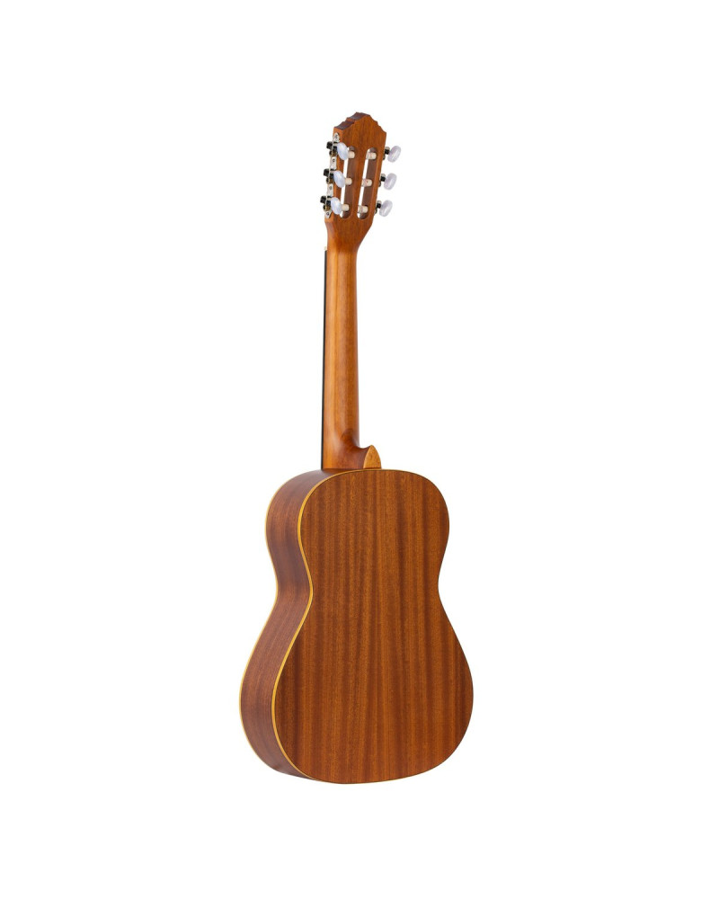 Ortega R121-1/2 Family Series 1/2 Classical Guitar 6 String - Mahogany Natural + Gigbag