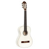 Ortega R121-1/2WH Family Series 1/2 Classical Guitar 6 String - White + Gigbag
