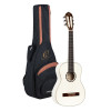 Ortega R121-1/2WH Family Series 1/2 Classical Guitar 6 String - White + Gigbag