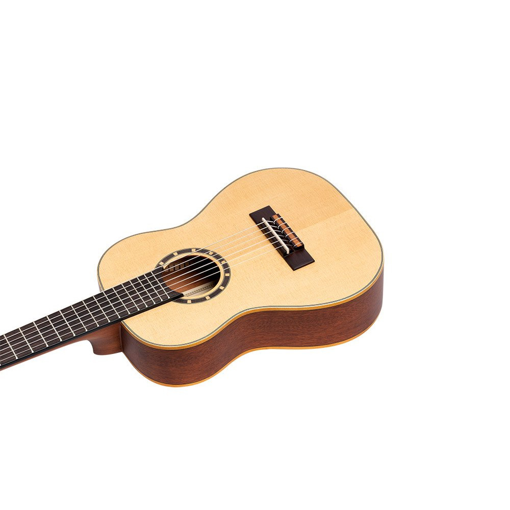 Ortega R121-1/4-L Family Series 1/4 Classical Guitar 6 String Lefty - Mahogany Natural + Gigbag