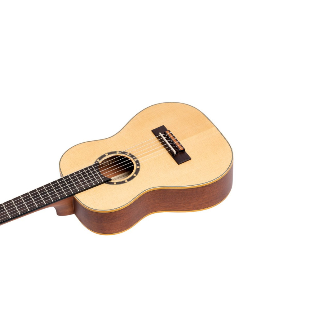 Ortega R121-1/4-L Family Series 1/4 Classical Guitar 6 String Lefty - Mahogany Natural + Gigbag