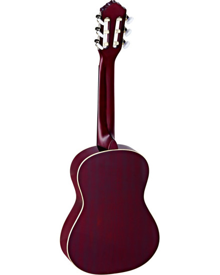 Ortega R121-1/4WR Family Series 1/4 Classical Guitar 6 String - Wine Red + Gigbag