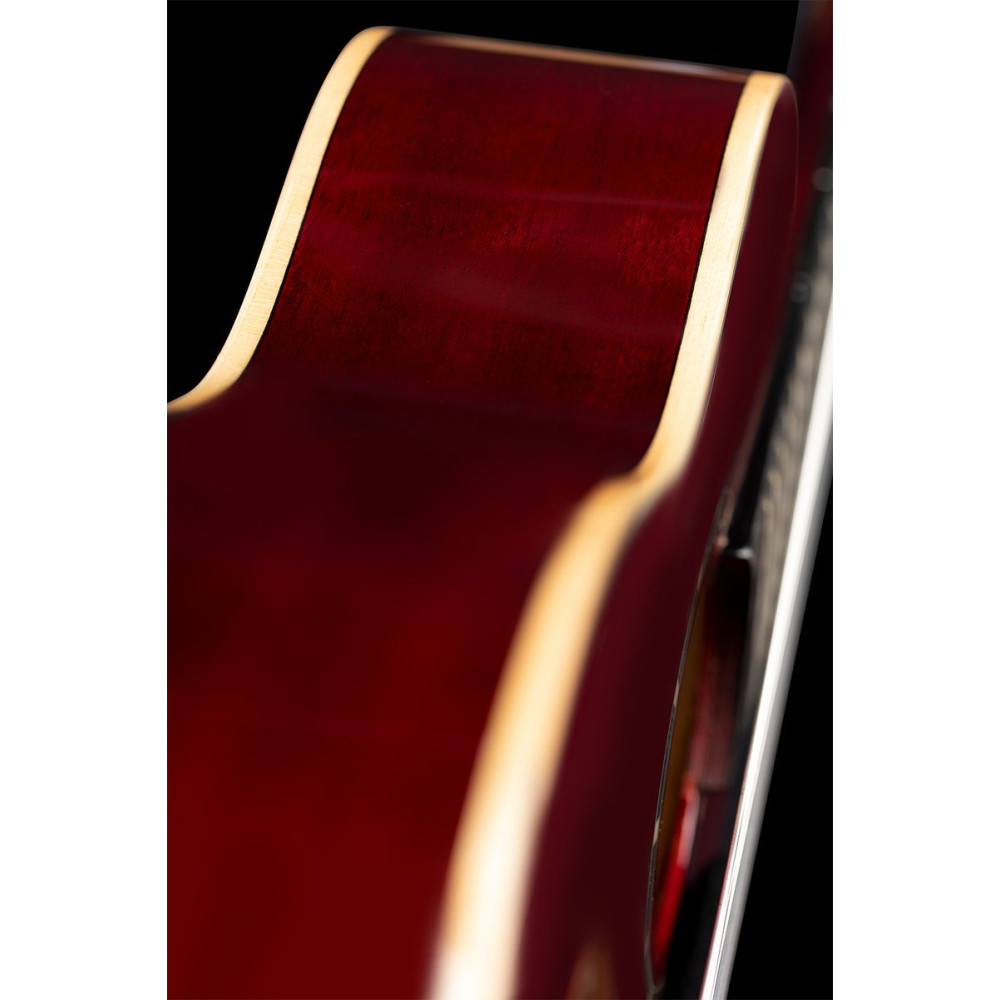 Ortega R121-1/4WR Family Series 1/4 Classical Guitar 6 String - Wine Red + Gigbag
