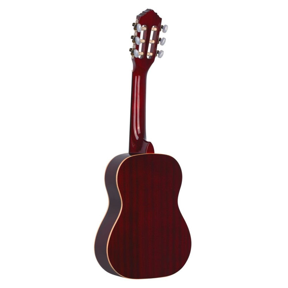 Ortega R121-1/4WR Family Series 1/4 Classical Guitar 6 String - Wine Red + Gigbag