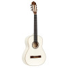 Ortega R121-3/4WH Family Series 3/4 Classical Guitar 6 String - White + Gigbag