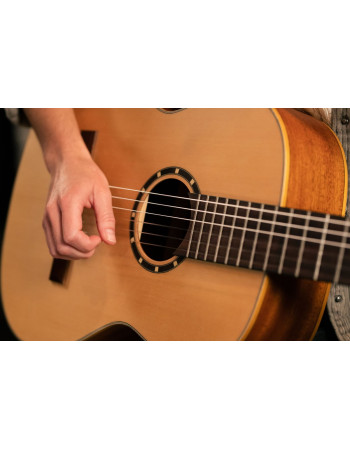 Ortega R121-7/8 Family Series 7/8 Classical Guitar 6 String - Mahogany Natural + Gigbag