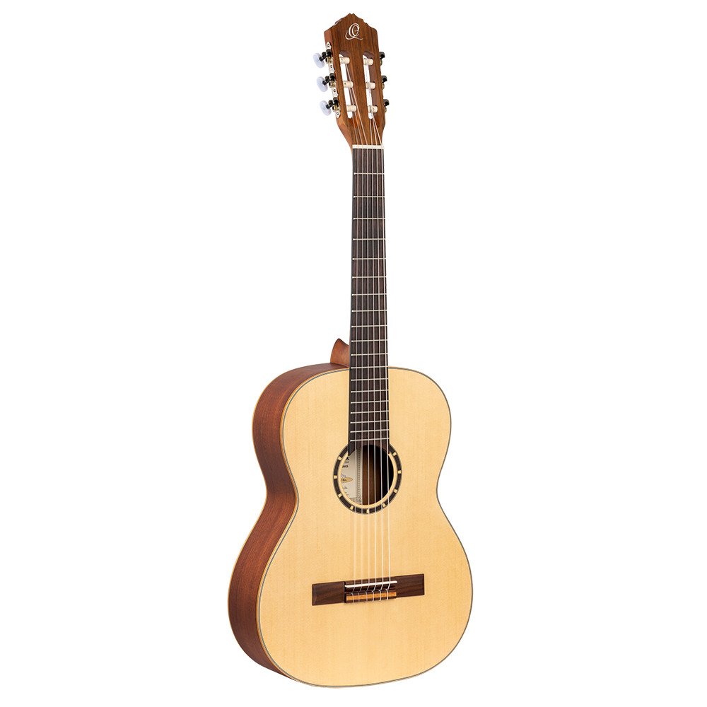 Ortega R121-7/8-L Family Series 7/8 Classical Guitar 6 String Lefty - Mahogany Natural + Gigbag