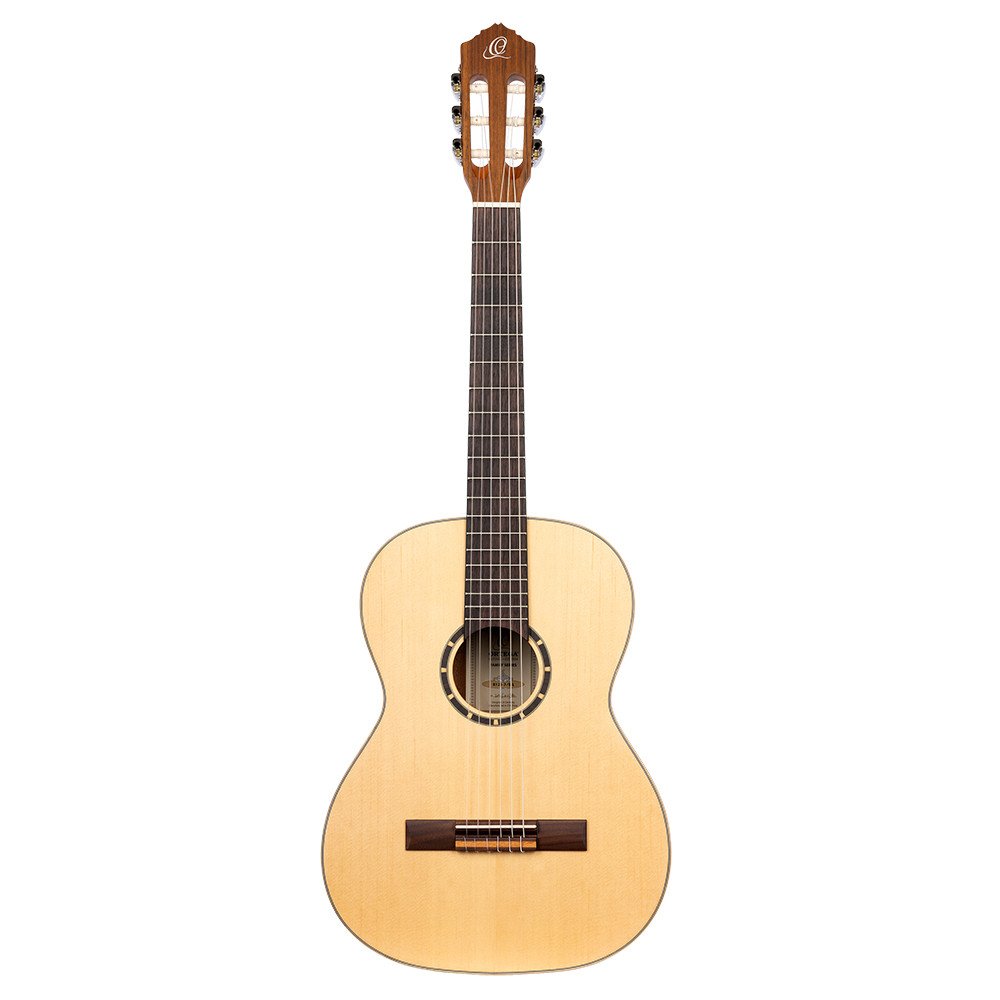 Ortega R121-7/8-L Family Series 7/8 Classical Guitar 6 String Lefty - Mahogany Natural + Gigbag