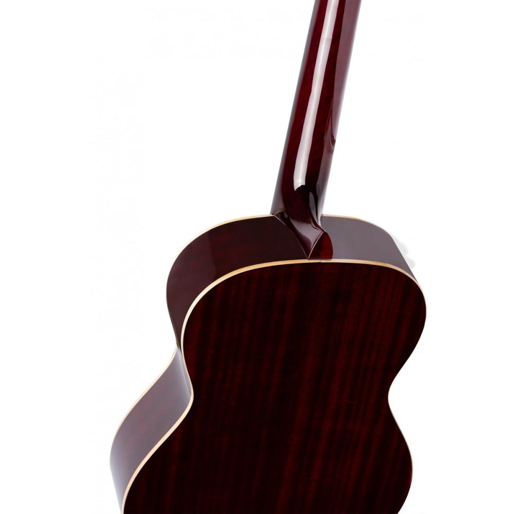 Ortega R121-7/8WR Classical Guitar Family Series 7/8 - Wine red + Bag