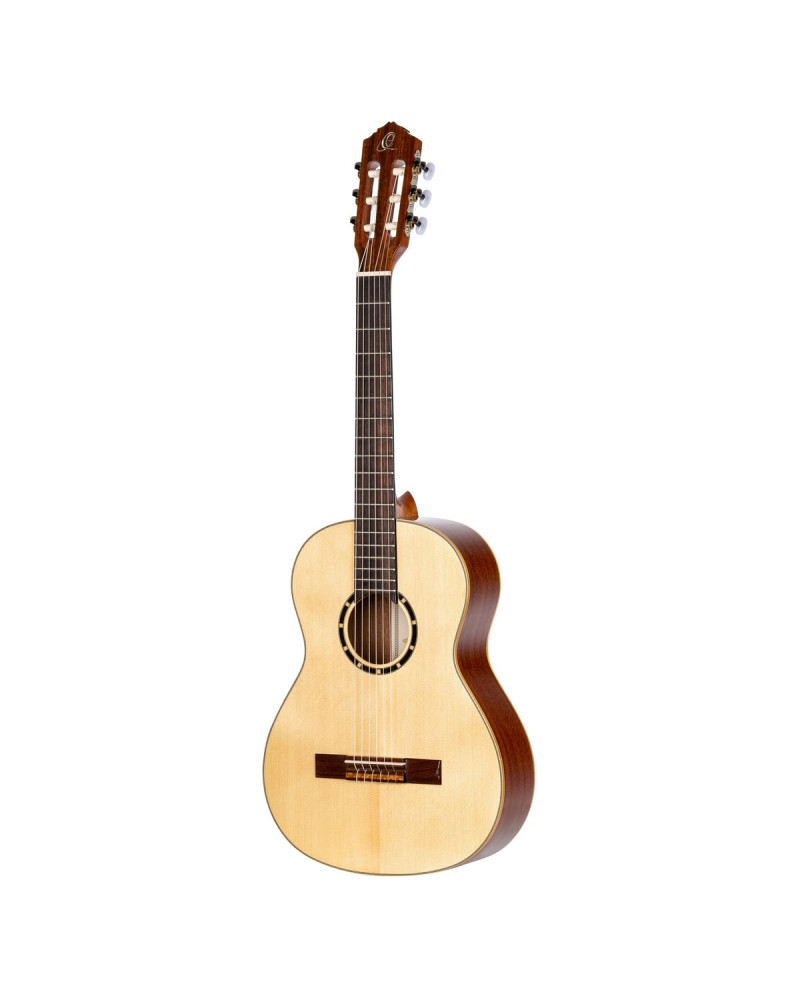 Ortega R121G-3/4 Family Series 3/4 Classical Guitar 6 String - Mahogany Gloss Natural + Gigbag