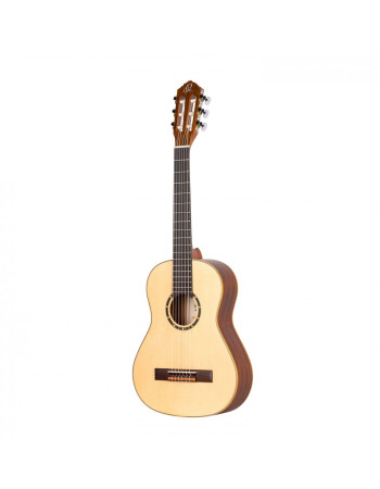 Ortega R121L-1/2 Family Series 1/2 Classical Guitar 6 String Lefty - Mahogany Natural + Gigbag
