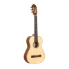 Ortega R121L-1/2 Family Series 1/2 Classical Guitar 6 String Lefty - Mahogany Natural + Gigbag