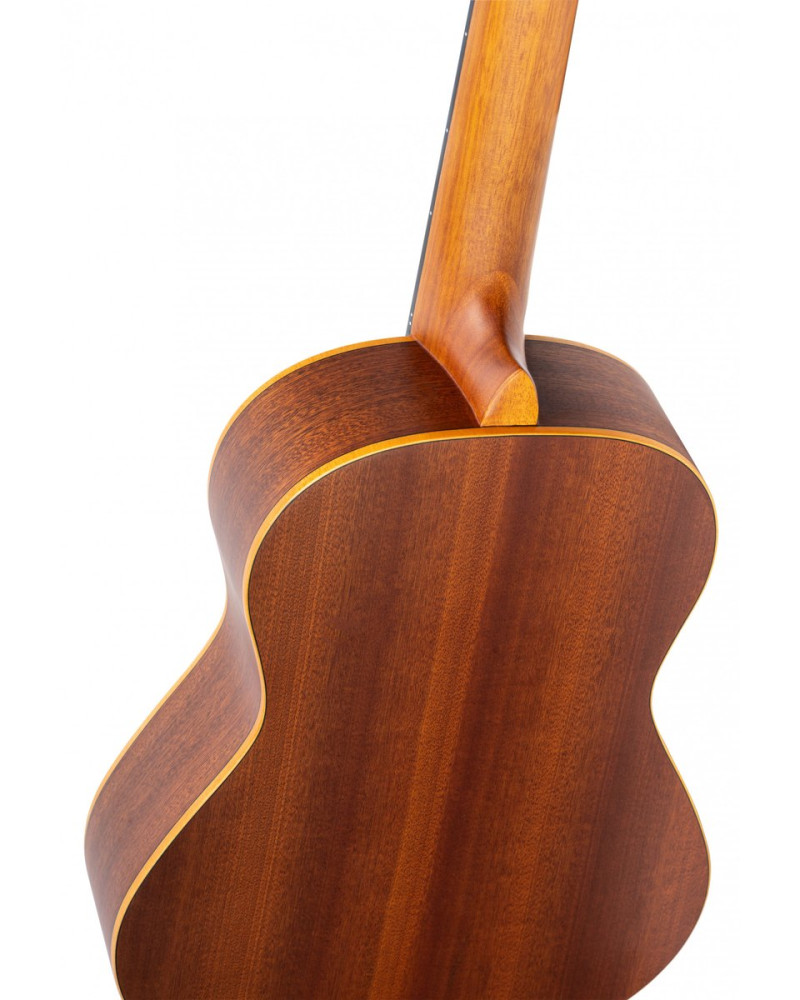 Ortega R121L-1/2 Family Series 1/2 Classical Guitar 6 String Lefty - Mahogany Natural + Gigbag