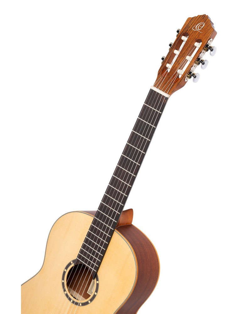 Ortega R121L Family Series 4/4 Classical Guitar 6 String Lefty - Mahogany Natural + Gigbag