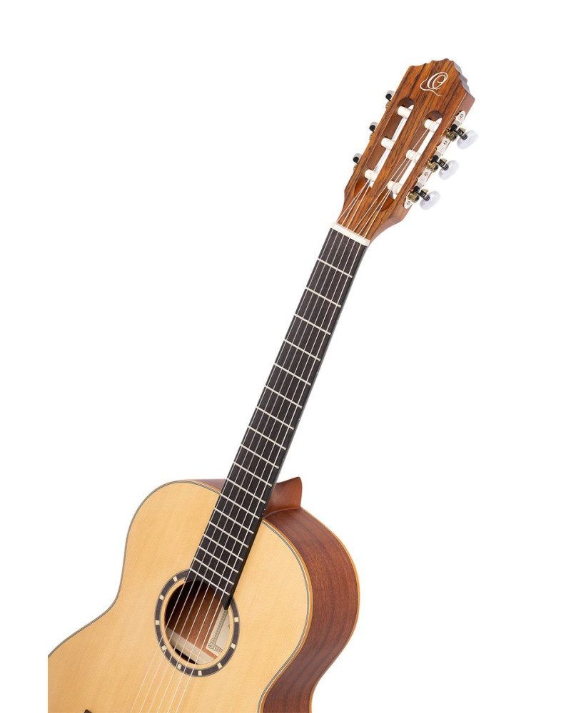 Ortega R121L-3/4 Family Series 3/4 Classical Guitar 6 String Lefty - Mahogany Natural + Gigbag