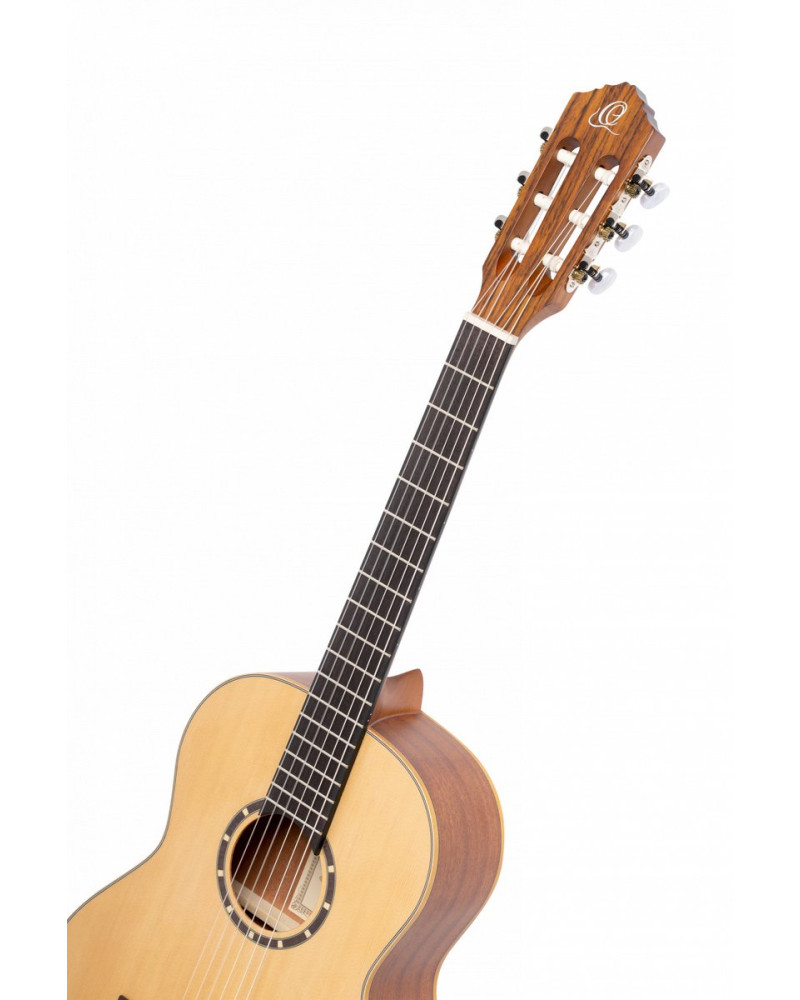 Ortega R121L-3/4 Family Series 3/4 Classical Guitar 6 String Lefty - Mahogany Natural + Gigbag