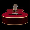 Ortega R121LWR Family Series 4/4 Classical Guitar 6 String Lefty - Wine Red + Gigbag