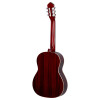 Ortega R121LWR Family Series 4/4 Classical Guitar 6 String Lefty - Wine Red + Gigbag