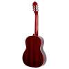 Ortega R121LWR Family Series 4/4 Classical Guitar 6 String Lefty - Wine Red + Gigbag