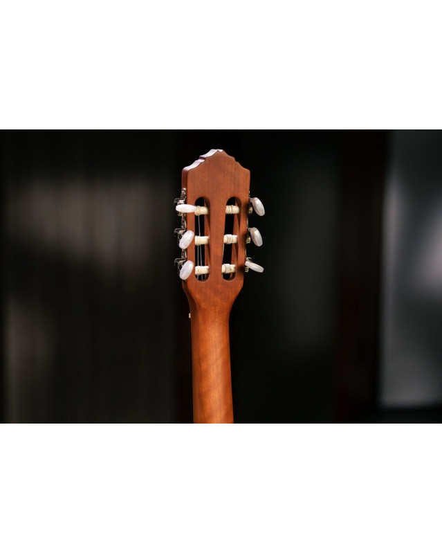 Ortega R121SN Family Series 4/4 Classical Slim Neck Guitar 6 String - Mahogany Natural + Gigbag