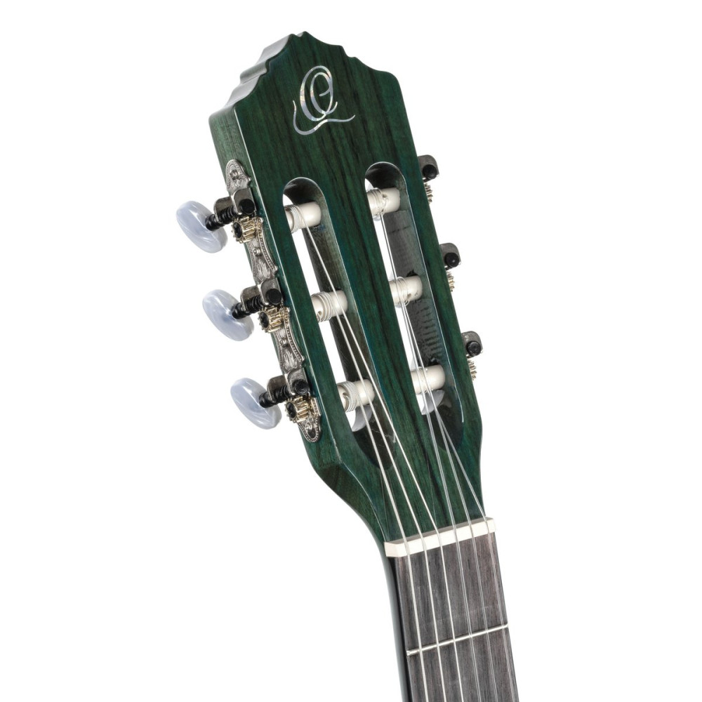 Ortega R121SNOC Family Series 4/4 Classical Slim Neck Guitar 6 String - Ocean Blue + Gigbag