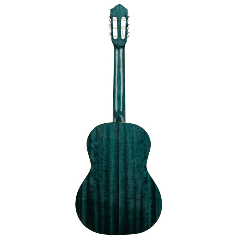 Ortega R121SNOC Family Series 4/4 Classical Slim Neck Guitar 6 String - Ocean Blue + Gigbag