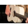 Ortega R121SNWH Family Series 4/4 Classical Slim Neck Guitar 6 String - White + Gigbag