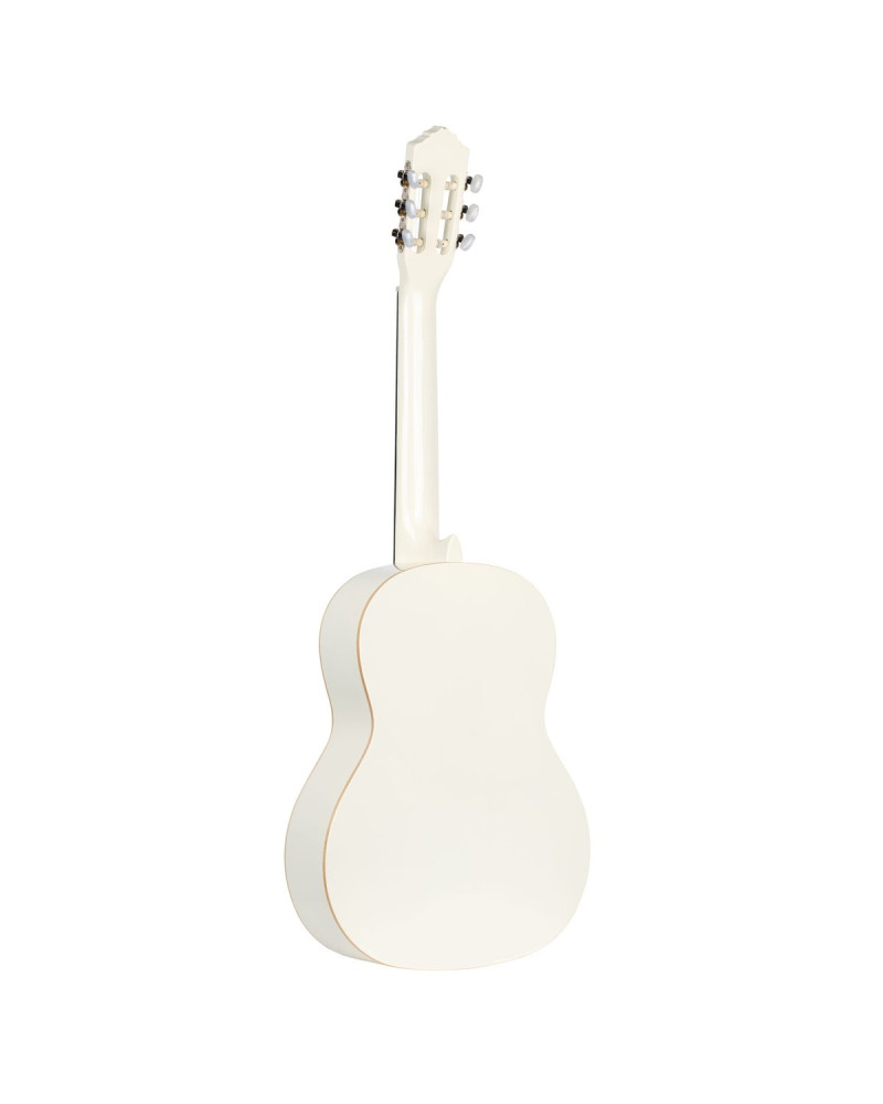 Ortega R121WH Family Series 4/4 Classical Guitar 6 String - White + Gigbag