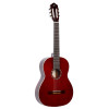 Ortega R121WR Family Series 4/4 Classical Guitar 6 String - Wine Red + Gigbag