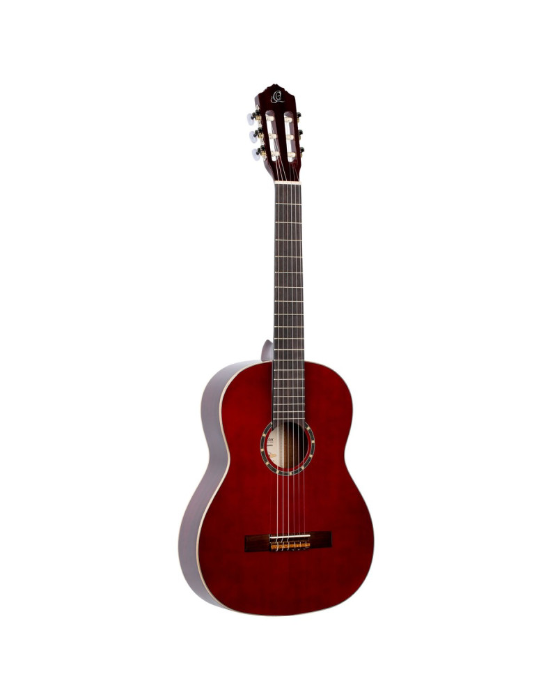 Ortega R121WR Family Series 4/4 Classical Guitar 6 String - Wine Red + Gigbag