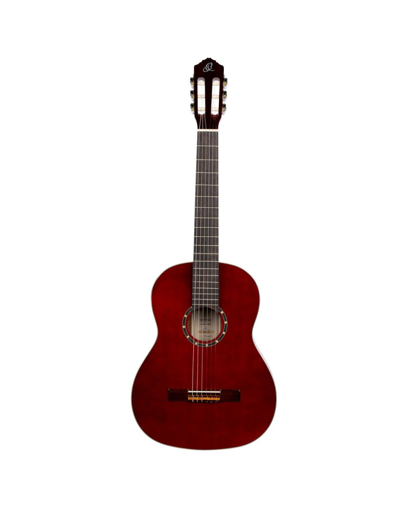 Ortega R121WR Family Series 4/4 Classical Guitar 6 String - Wine Red + Gigbag