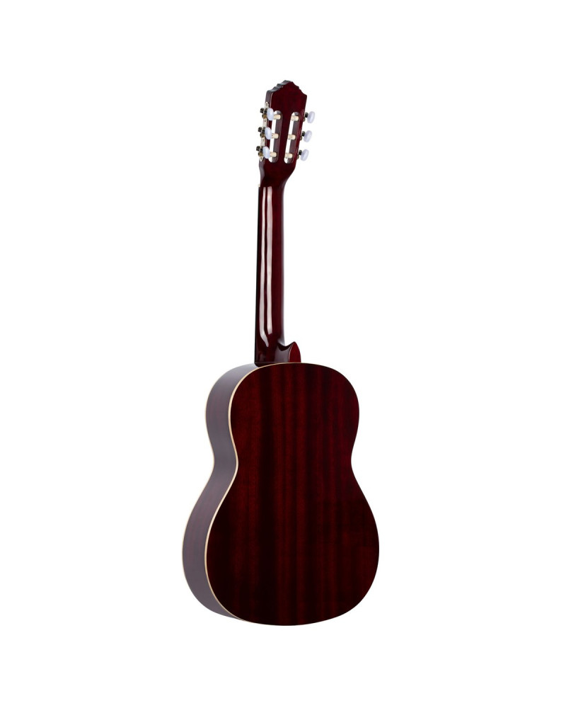 Ortega R121WR Family Series 4/4 Classical Guitar 6 String - Wine Red + Gigbag
